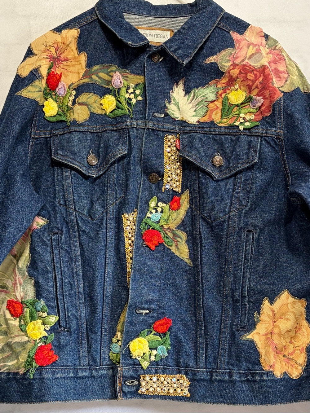 Vtg. Levis Trucker Jacket 70506 0216 Type III Denim Made In Canada Size 48 Men's